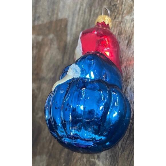 Vintage Enesco Calik’s Artsitry Polish glass ornaments set of 4 Christmas - Picture 6 of 12